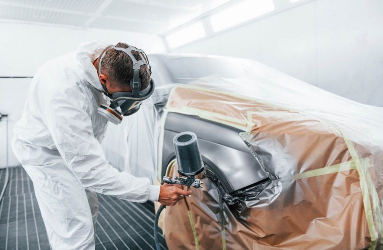 Collision Center Car Painting